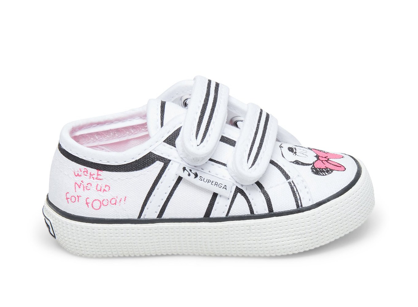 Zapatillas Superga Niños Blancas - 2750 Wakemeupstrapcotj - 258910LCZ